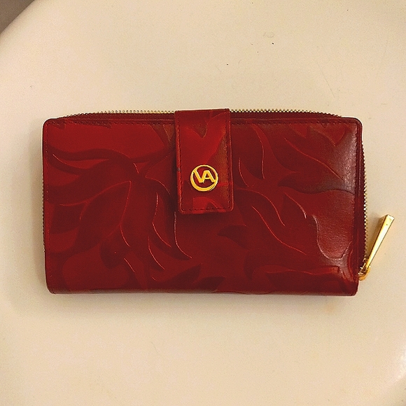 Valentina wallet, red - Picture 1 of 3